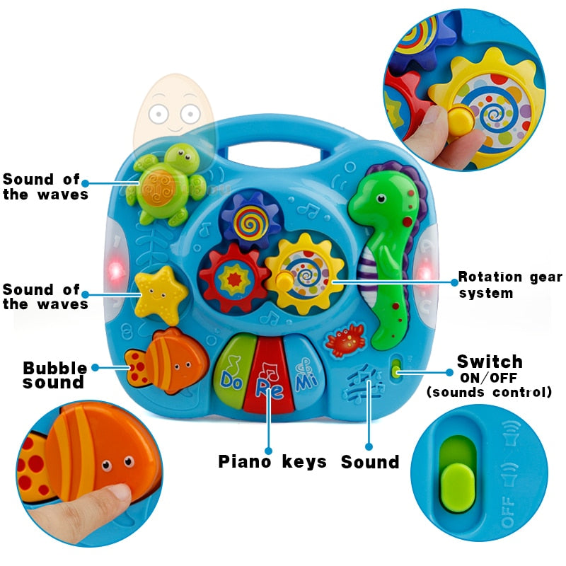 Music Table Baby Toys for Toddler 6 months+