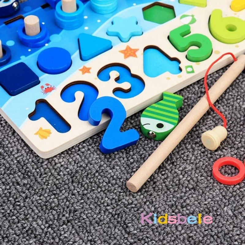 Kids Montessori Math Toys For Toddlers