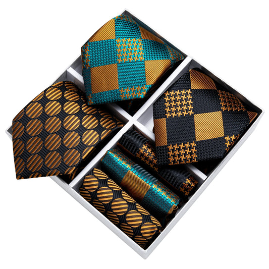 Men's Tie Set 3 Pack Gift Box