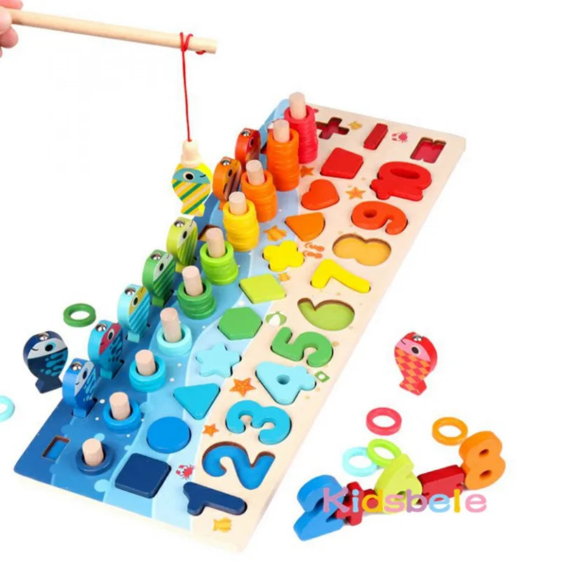 Kids Montessori Math Toys For Toddlers