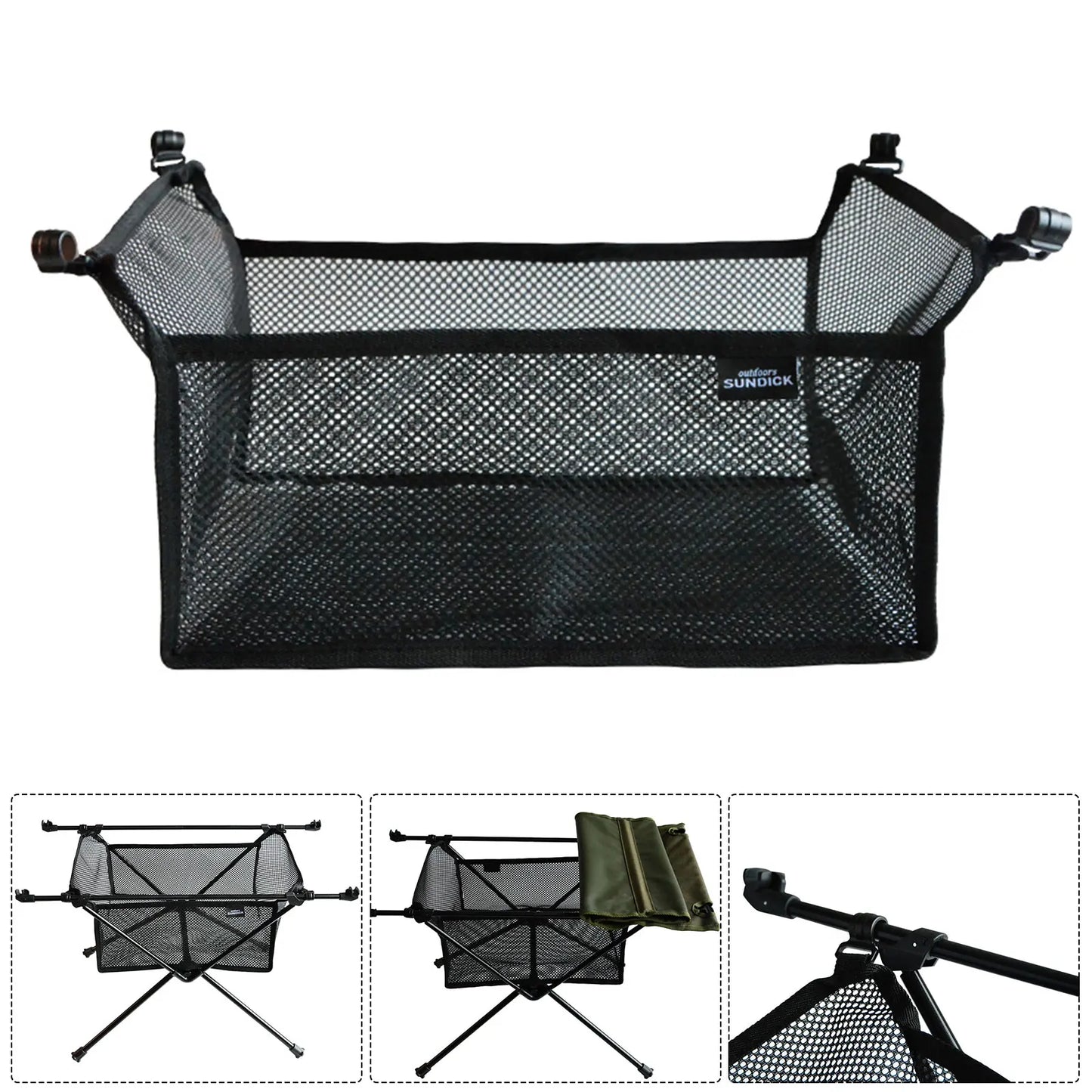 Portable Folding Table Storage For Picnic, Outdoor Camping, Barbecue.