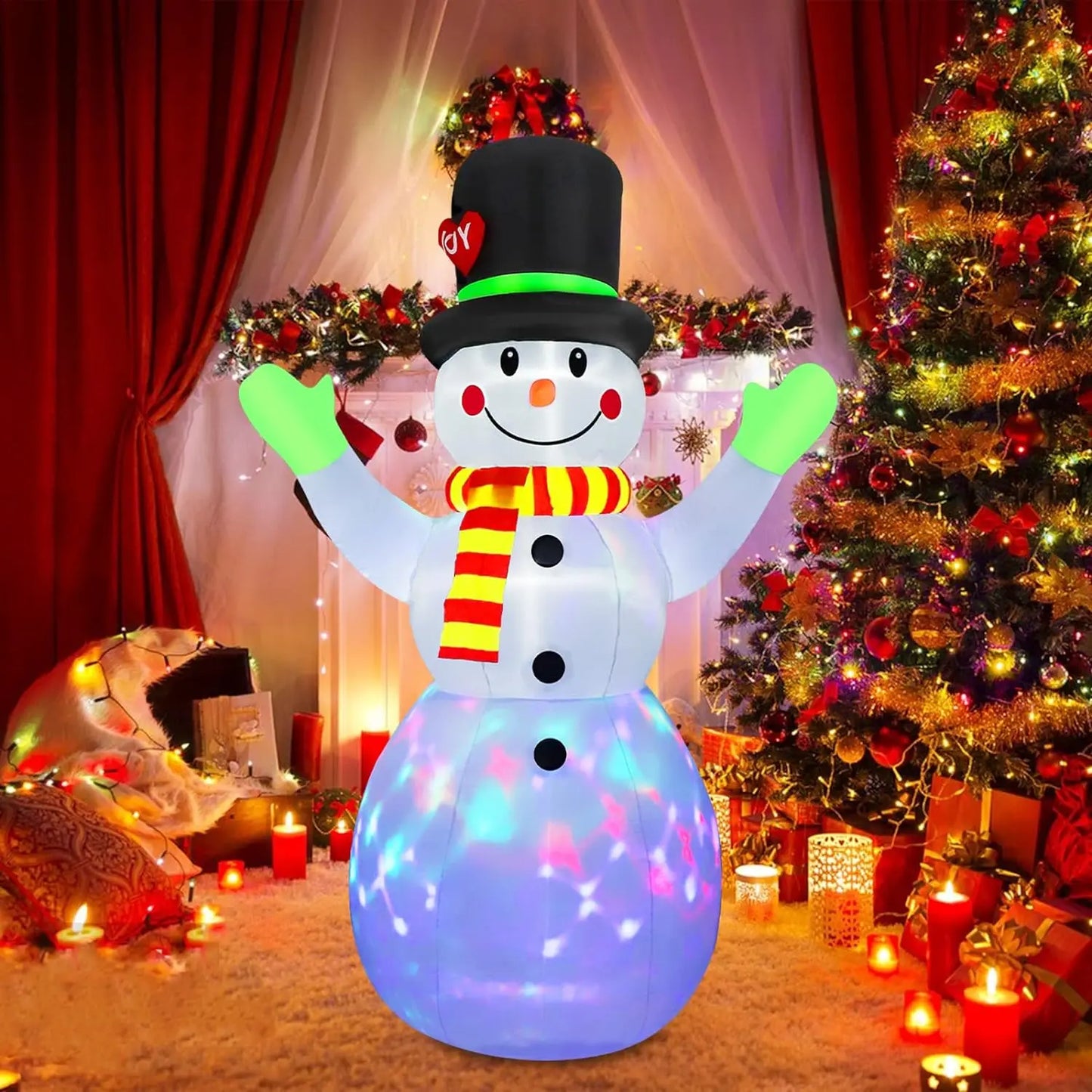 7-foot Christmas Inflatable Snowman