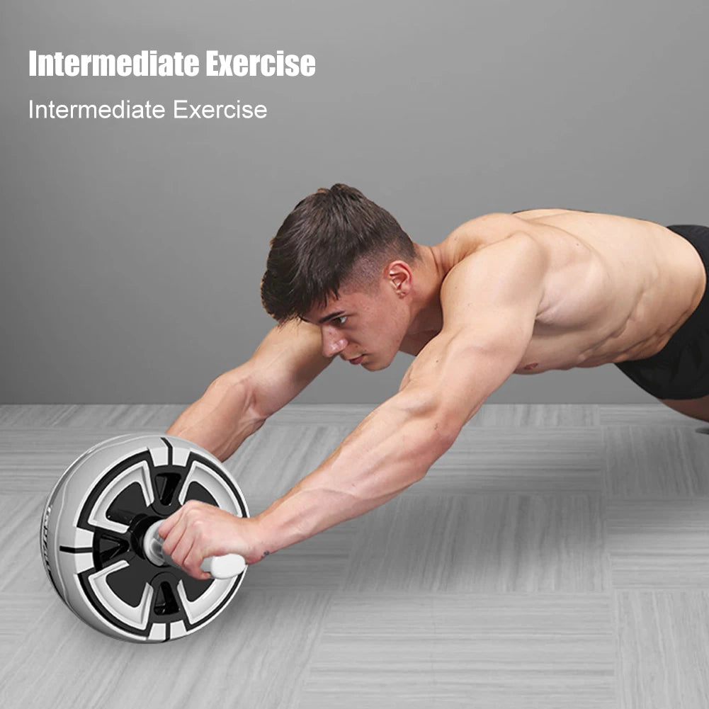 Abdominal Rebound Core Strength Trainer - Anti-Slip Gymnastic Wheel