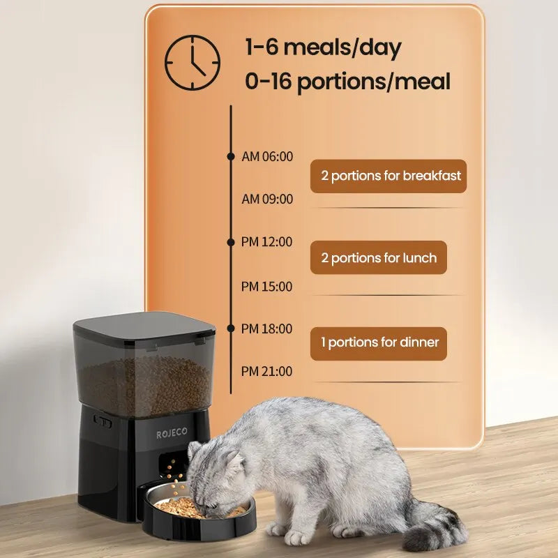 Automatic Pet Feeder with Smart Control