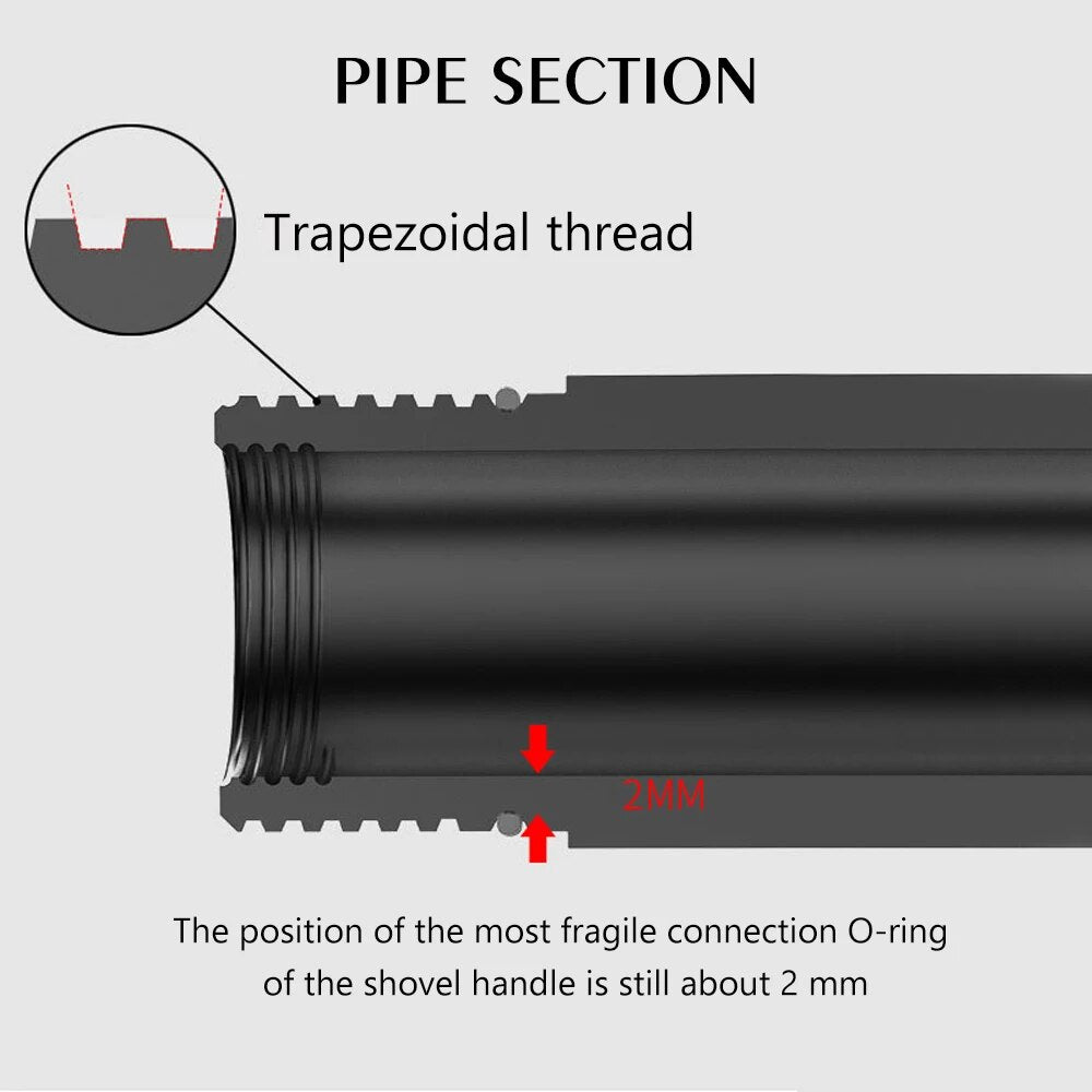 Portable Folding Shovel. Multi-function Outdoor Camping Survival Emergency Tool.