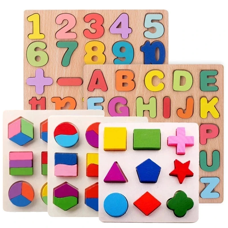 Montessori wooden toys for babies aged 1 to 3 years, suitable for boys and girls, makes for excellent baby development games. These wood puzzles for kids serve as educational learning toys.