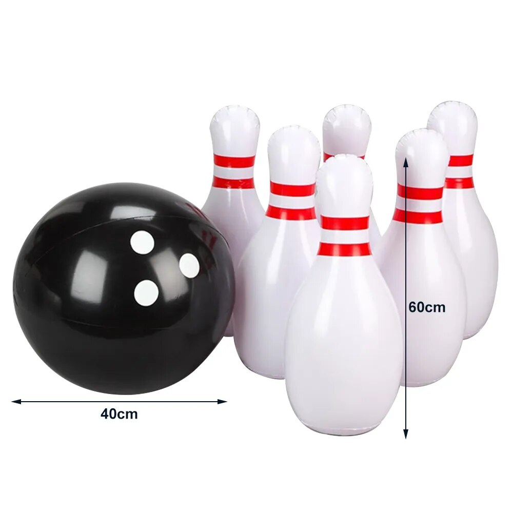 Giant Inflatable Bowling Set For Kids