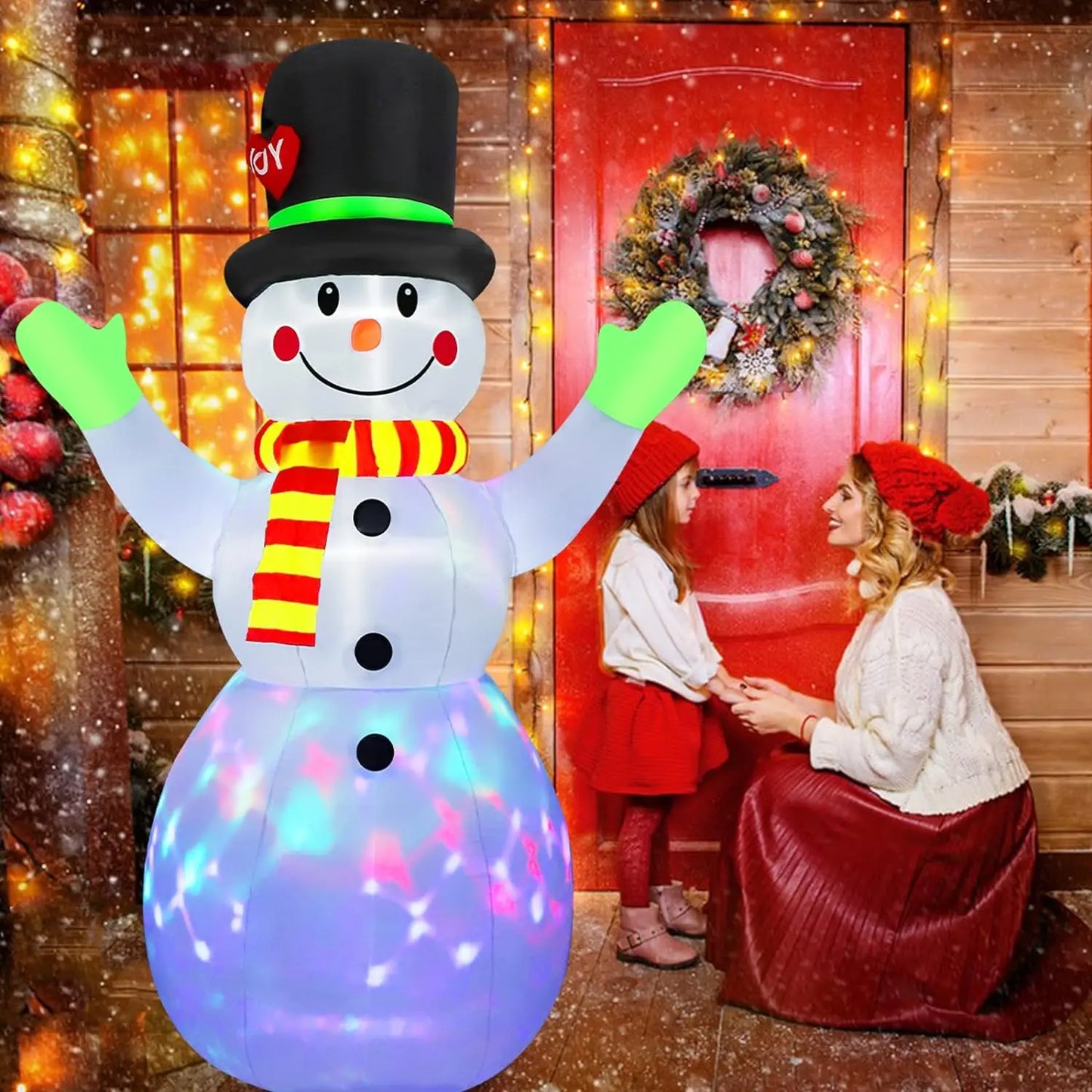 7-foot Christmas Inflatable Snowman