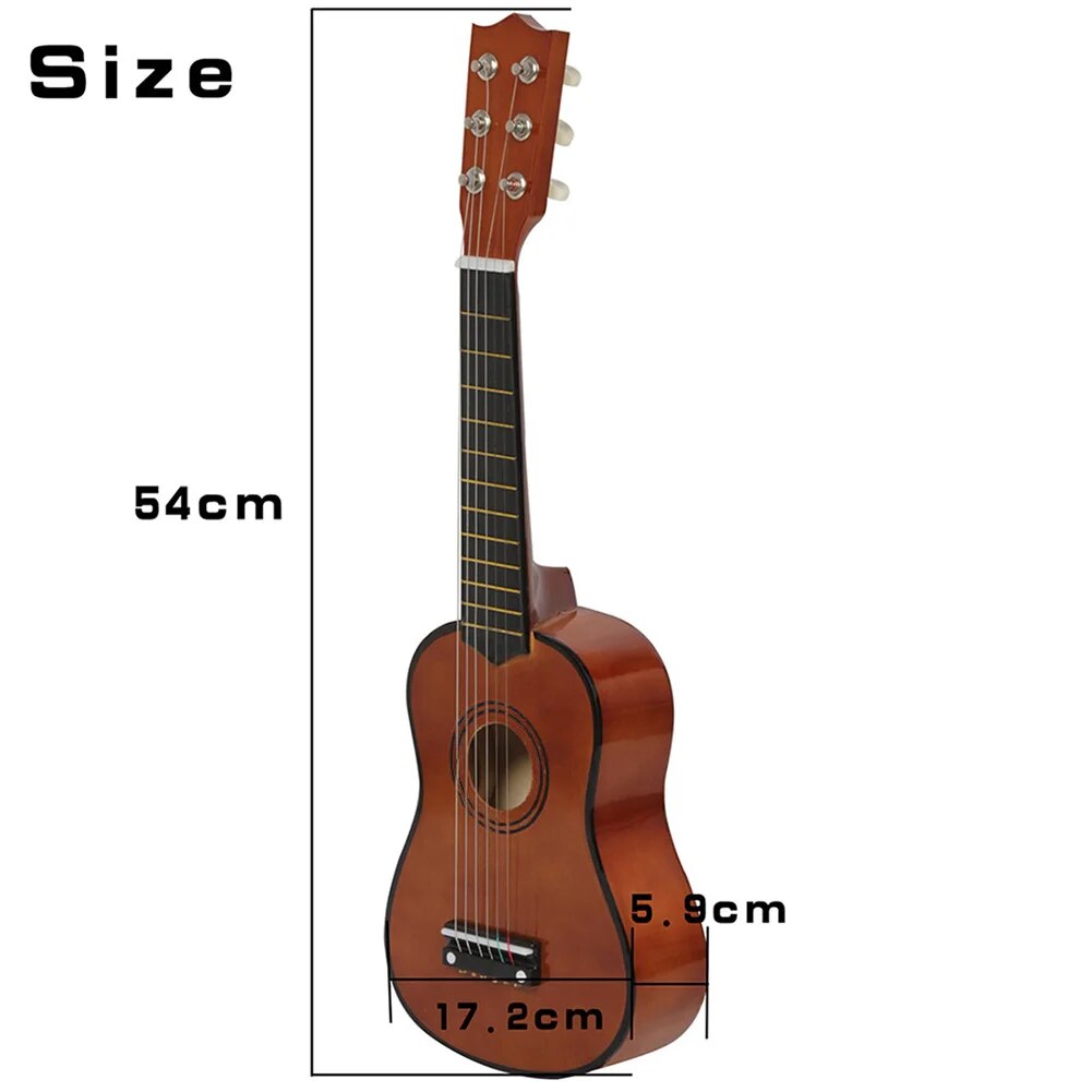 6 Strings Small Acoustic Guitar