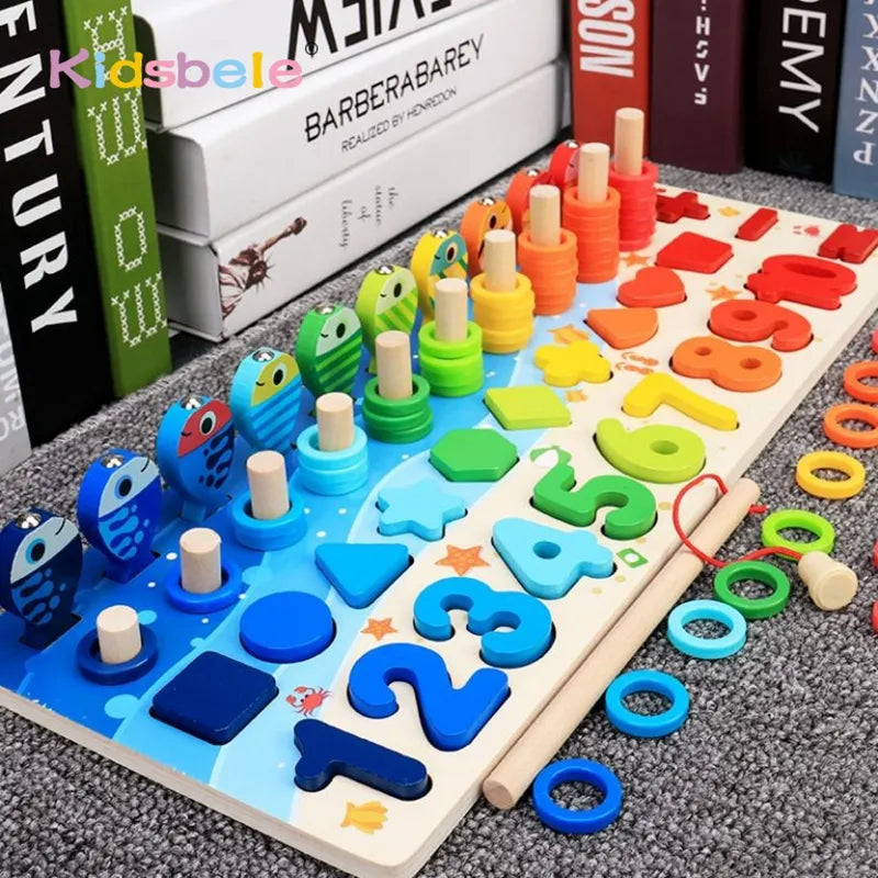 Kids Montessori Math Toys For Toddlers